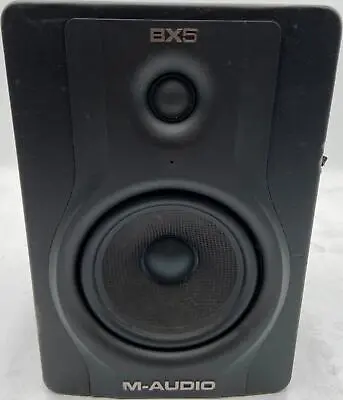 M-Audio BX5 Carbon Black Deluxe Monitor Speakers  (XLR Input Damaged) • $79.99