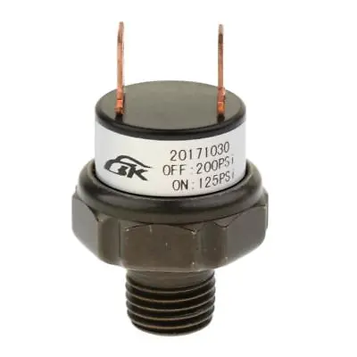 £9.26 • Buy 125-200PSI Air Ride Compressor Pressure Switch Control 1/4  NPT Connector