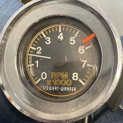 Stewart Warner 8000RPM Tachometer  Vintage • $30