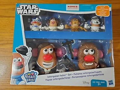 Star Wars Mr Potato Head Set Exclusive Kohls Edition Playskool Hasbro NEW • $35