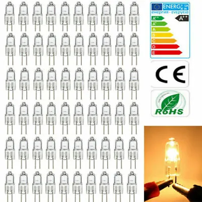 £5.04 • Buy UK 10/20pcs G4 12V 10W 20W 2800K Halogen Capsule Light Bulbs Lamps Warm White