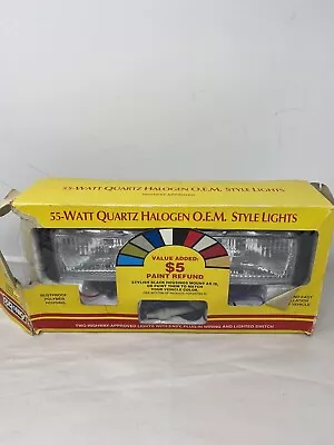 Vtg Optronics ULTIMA HIGH PERFORMANCE HALOGEN DRIVING LIGHTS NEW IN BOX 90s • $58.85