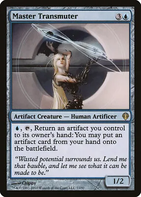 Master Transmuter Archenemy PLD Artifact Blue Rare MAGIC MTG CARD ABUGames • $2.55