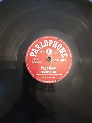 Charlie Drake - Hello My Darlings - Splish Splash - Parlophone - /10  78 RPM • £14.99