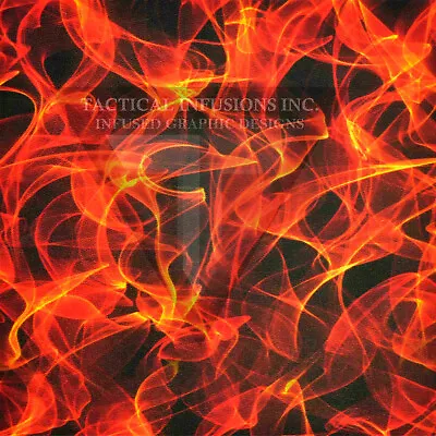 Kydex Infused Flame Camo  Approx. 11 7/8  X 7 7/8    1 Sheet • $14.99