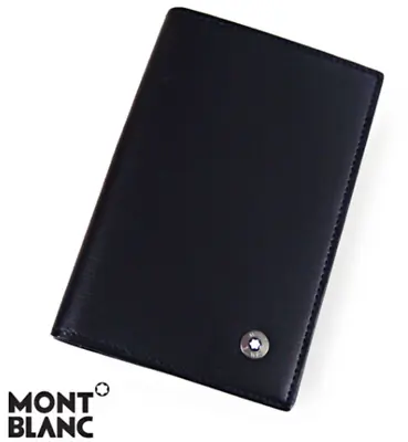 Montblanc 38034 Westside Black Leather Business Card Holder With Free Gift • $187.50