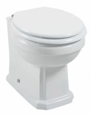 £109 • Buy Cromford Traditional Back To Wall BTW Toilet WC Pan Quick Release S/Close Seat