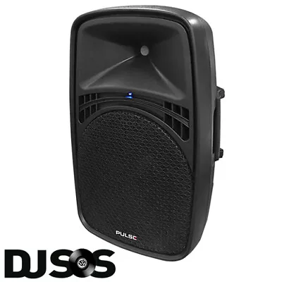 *NEW* PULSE PLS-112A - Active 12  75w PA DJ Speaker Sound System With 5 Band EQ • £98.74