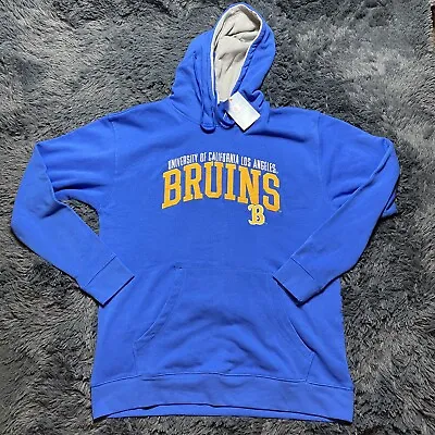 Champion UCLA Bruins NCAA Men’s Fleece Hoodie Sweatshirt Top Blue NWT Sz XL • $29.75
