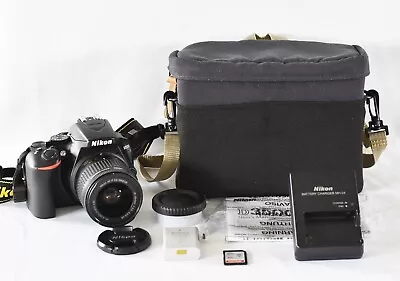 Nikon D3500 DSLR With Nikon 18-55mm Lens And Carry Bag - S/C 1330 • $680