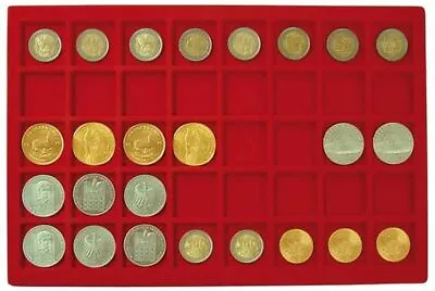 Lindner 2329-40 Tray For 40 Coins Up To 1 5/16' (34 Mm) Ø • £10.13