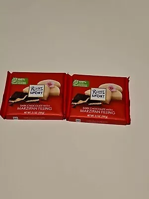Ritter Dark Chocolate With Marzipan 3.5 Oz 2pack • $10