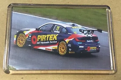 BTCC Andrew Jordan 77 BMW / Ford Focus / Honda Civic ~ PIRTEK ~ Fridge Magnet • £3.50