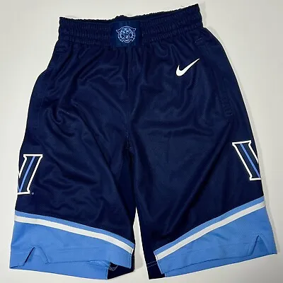 Nike Villanova Wildcats NCAA Basketball Men's Small Shorts 2019-20 Blue/White PE • $49.99