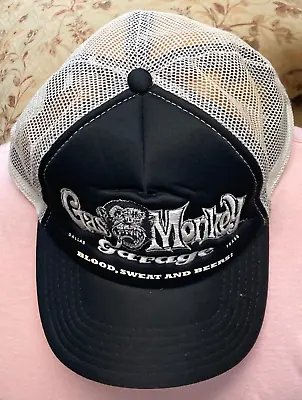 Gas Monkey Garage Trucker Hat Adult Snapback Mesh Baseball Cap Dallas TX • $15.95