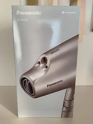 New Panasonic Hair Dryer Nanocare Nano-e & Mineral Gold EH-NA9G-N From Japan • £203.42