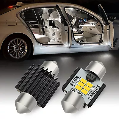 AUXITO 31MM LED Interior Bulb Fit For Car Truck Map Dome Light White DE3175 EXD • $9.11