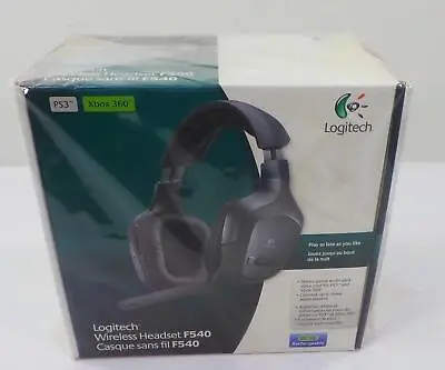 Logitech Wireless Headset F540 Audio PS3 Xbox 360 - Free Shipping • $59.99