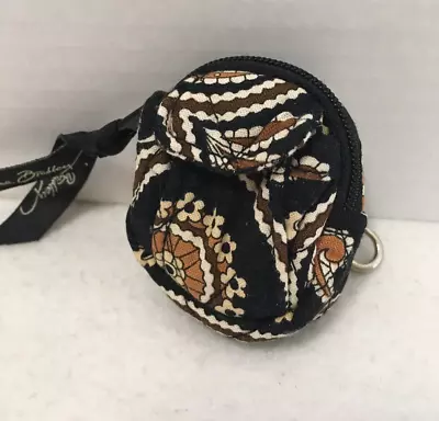 Vera Bradley Charming Mini Backpack Key Chain Clip Bag Charm Caffe Latte NWOT • $15.95