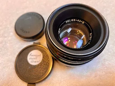 Helios 44-2 58mm F2 REVERSED FRONT ELEMENT Extreme Bokeh Lens DSLR M42 Mount • $47.66