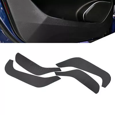 4 Pcs Car Door Anti Kick Pad Protection Cover Trims For Alfa Romeo Stelvio 17-19 • $25.68