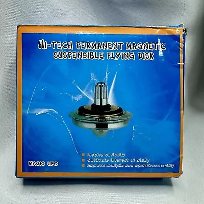 UFO Magnetic Levitation Spinning Gyroscope Suspension Science Toys • $15