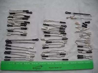Lot Of MANY Assorted Parts Rods Links Clips RC R/C Plane Airplane Boat Car • $26.99
