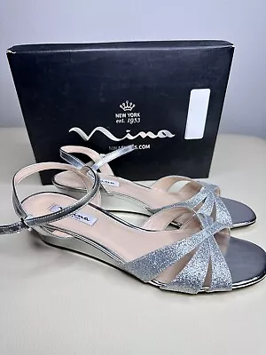 Nina Silver Reflect Womans Shoes Size 10 M  (L64) • $17.60