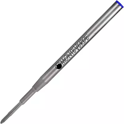 Monteverde USA Soft Roll Ballpoint Refill For Montblanc Pens - Blue (2 Pack) (M1 • $28.53