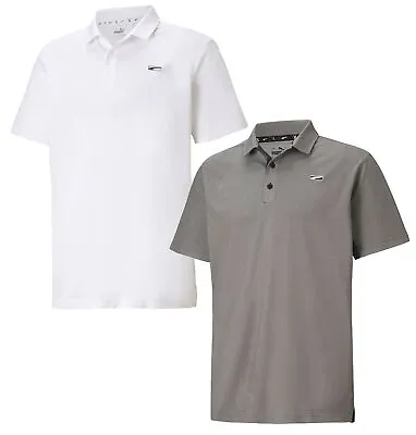 $52.39 • Buy Puma Mens Tech Pique Moving Day Polo Golf Shirt 599277 - New (ON-SALE)