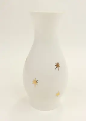 Vintage MCM Mid Mod ATOMIC STARBURST Milkglass Lamp Shade • $28.97