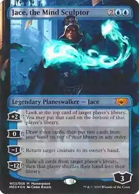 MTG Jace The Mind Sculptor WS3/008 Masterpiece War Of The Spark NM • $70.07