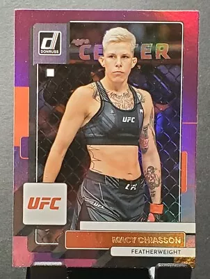 2023 Donruss UFC #25 Macy Chiasson Purple Holo UFC MMA Wrestling Card NM/MT • $5.49