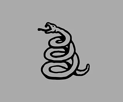 Metallica Snake Decal Sticker Self Adhesive Removable • £5.79