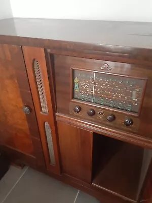 Vintage Radiogram 1950's  - STC Garrard Turntable • $450