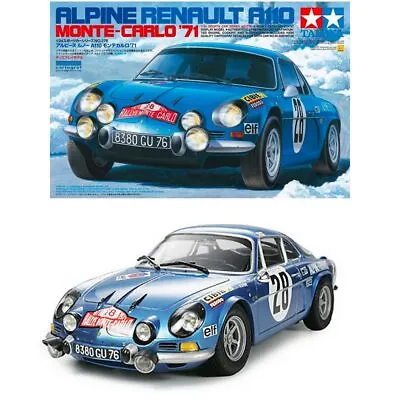 Tamiya 24278 Alpine A110 Monte Carlo 71' Ltd 1:24 Plastic Car Model Kit • £28.45