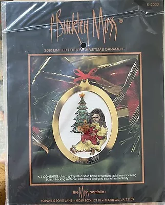 P Buckley Moss Limited Edition Christmas  2000.  Cross-stitch Ornament Kit • $11