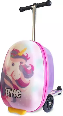 FLYTE 18  Midi Scooter Suitcase - Luna The Unicorn • £102.42