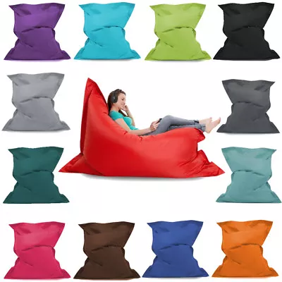 Giant Bean Bag Floor Cushion - 3 Sizes Indoor/Outdoor Waterproof Garden Beanbag • £49.99