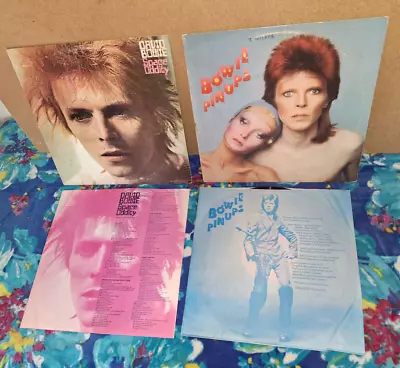 VPI 1st Press David Bowie LP 1972 Space Oddity / Pin-Ups Misprint W/ OIS • $44.99