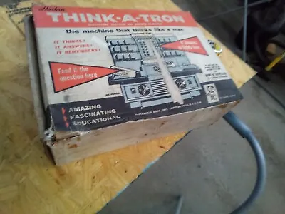 Vintage  1960’s Hasbro Think-A-Tron Question Answer Computer Game Parts Repair • $19.99