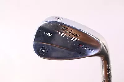 Titleist Vokey SM6 Tour Chrome F Grind 50* Gap Wedge RH 35.5 In Steel Stiff • $59.84