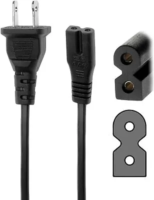 Lot Of 10 Power Cord 2 Prong Polarized For Vizio LED TV Smart HDTV AC Wall Cable • $16.50