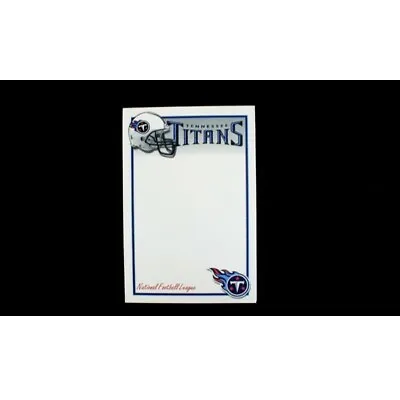 TENNESSEE TITANS NOTEPADS - 40 SHEETS PER PAD - 5 X8  FREE First Class Ship ! • $7.79