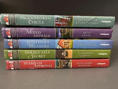 Lot Of 5 Mysteries Of Lancaster County Mystery Hardcover Book Fiction Bundle • $17