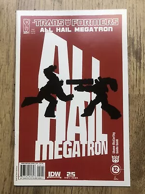 £5 • Buy Transformers All Hail Megatron # 12 Cover B. IDW. Free Postage