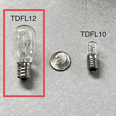 Oval Light Bulb For SMALL Vintage Fiber Optic Flower Lamp 7W 8W 9W 10W E12 T4 • $9.95