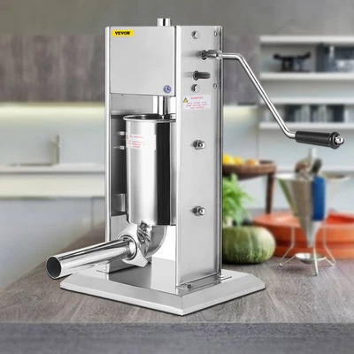 $284.99 • Buy VEVOR 15L Commercial Sausage Filler Stuffer Salami Maker Vertical Home Machine