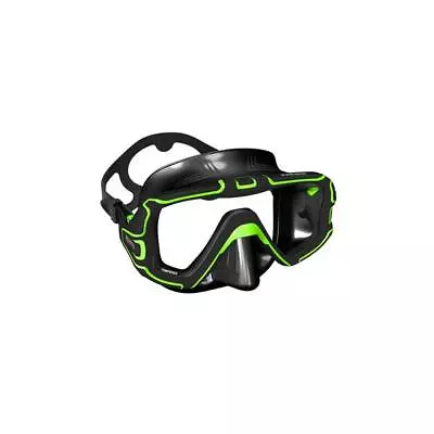 Open Box Mares Pure Edge Dive Mask Green/Black - High Quality And Affordable • $68.76