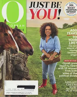 O The Oprah Magazine - March 2017 / Just Be You! / 144 Pages • $9.50